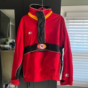 Vintage 1990s Kansas City chiefs starter jacket - Travis kelce taylor swift